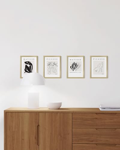 6x8 Gold Metal Picture Frames