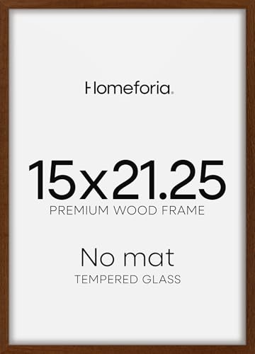 15x21.25 Brown Oak Puzzle Picture Frame (3 Count)