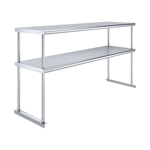 60 Inch Double Tier Overshelf