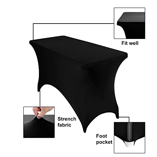Spandex 4ft Waterproof Table Cover for Party