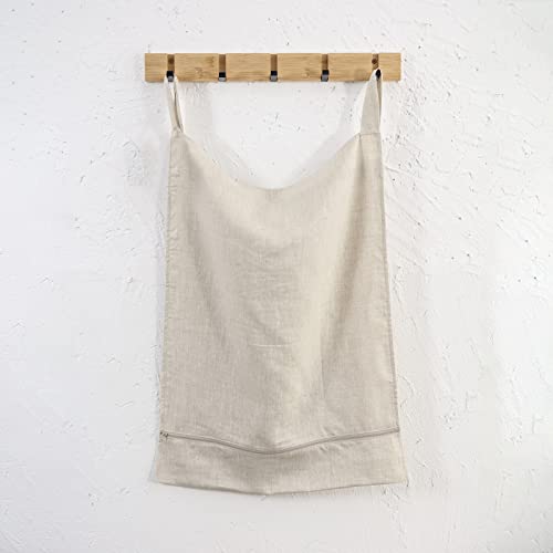 Linen Hanging Laundry Bag
