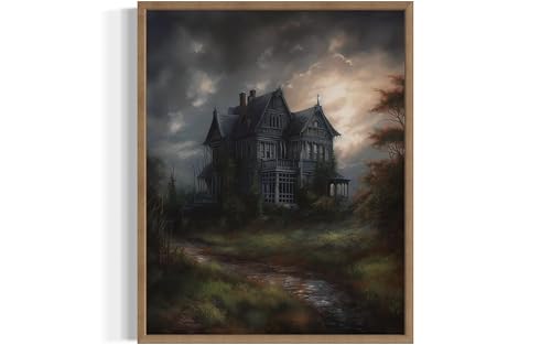 Haunted House Poster Art Print