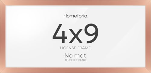 4x9 Rose Business License Frame (2 Count)
