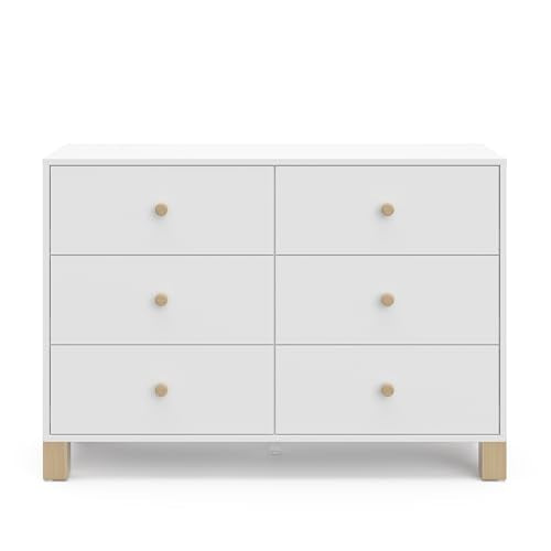 California 6 Drawer Double Dresser