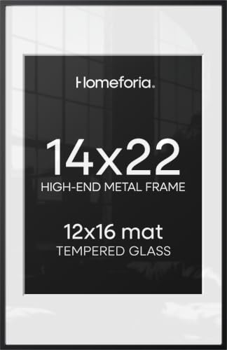 14x22 Black Picture Frame