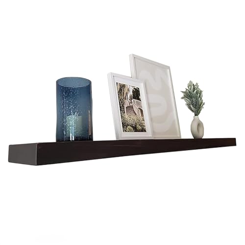 Joel’s Antiques 42 Inch Wooden Floating Shelves for Wall