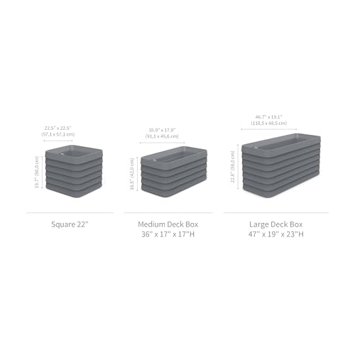 Slat Medium Rectangular Planter Box for All