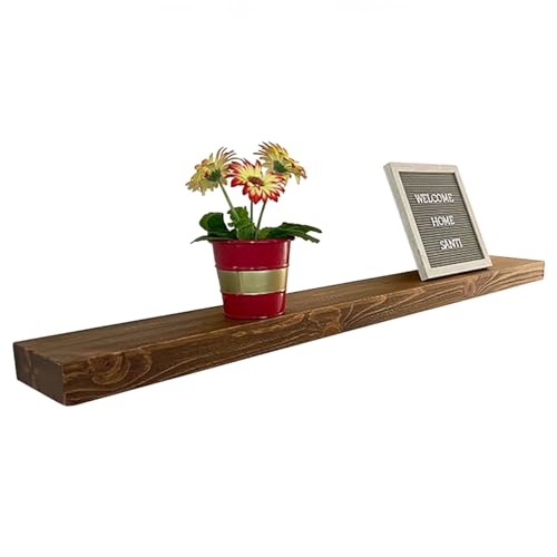 48 Inch Wooden Floating Shelves for Wall