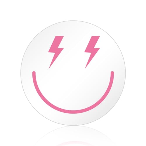 Pink Preppy Mirror Circle