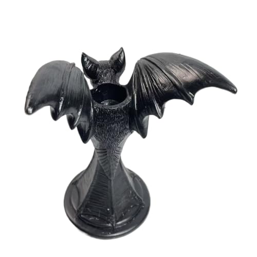 Gothic Decor Bat Halloween Candle Holder for Home