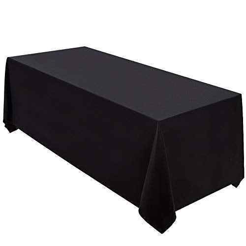 90x132 Inch Tablecloth for 6 Foot Rectangle Tables