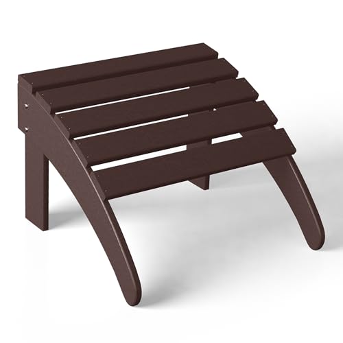 Outdoor Patio Adirondack Ottoman Foot Rest