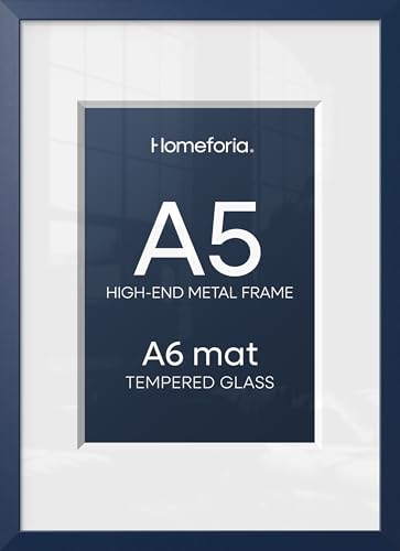 A5 Blue Picture Frame