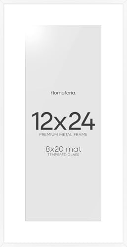 12x24 White Picture Frame (2 Count)