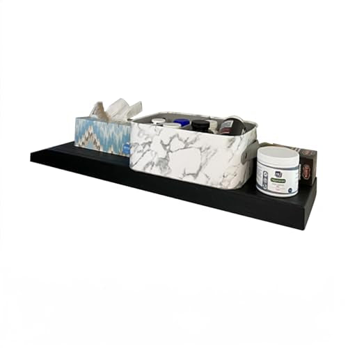 Joel’s Antiques 42 Inch Wooden Floating Shelves for Wall