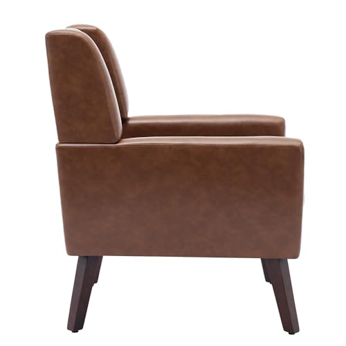 PU Leather Accent Chair