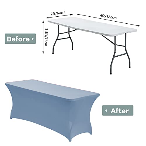 4FT Stretch Spandex Fitted Tablecloth