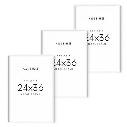 24x36 White Metal Picture Frames