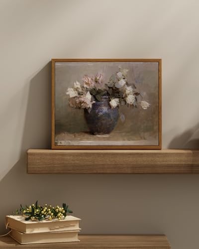 Framed Canvas Wall Art Vintage Decor