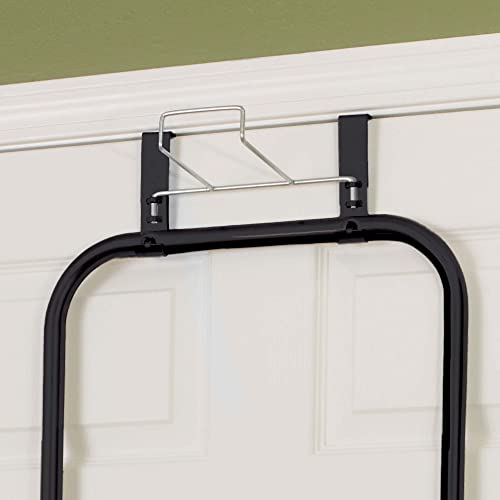 Over‑The‑Door Steel Top Ironing Board with Scorch‑Resistant Cotton Cover