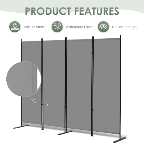 4 Panel Room Divider