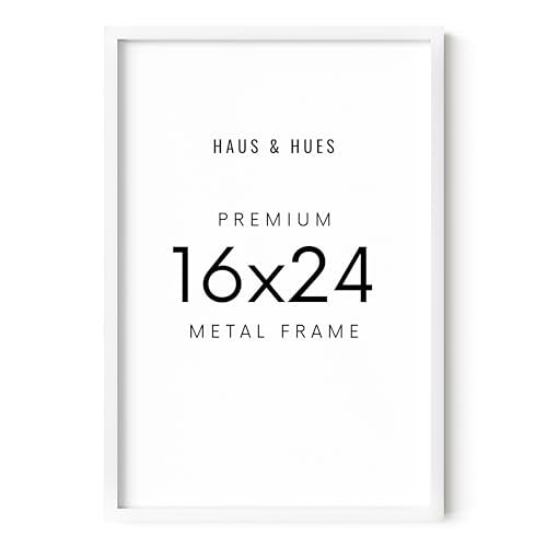 16x24 White Aluminum Poster Frame