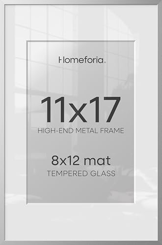 11x17 Silver Picture Frame (4 Count)