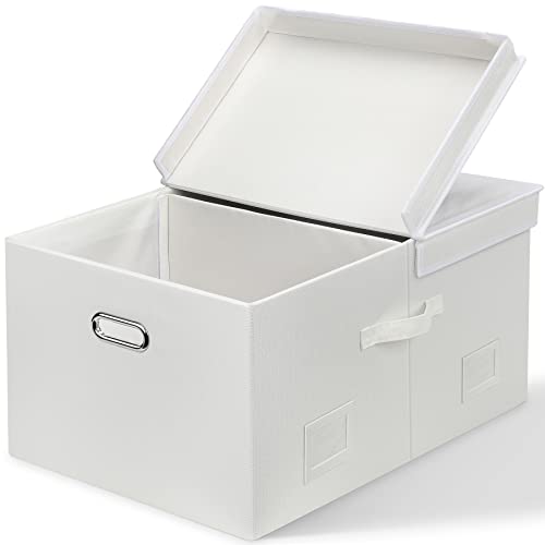 75 Quarts Extra Large Decorative Storage Bins with Lids
