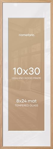 10x30 Natural Oak Picture Frame (2 Count)
