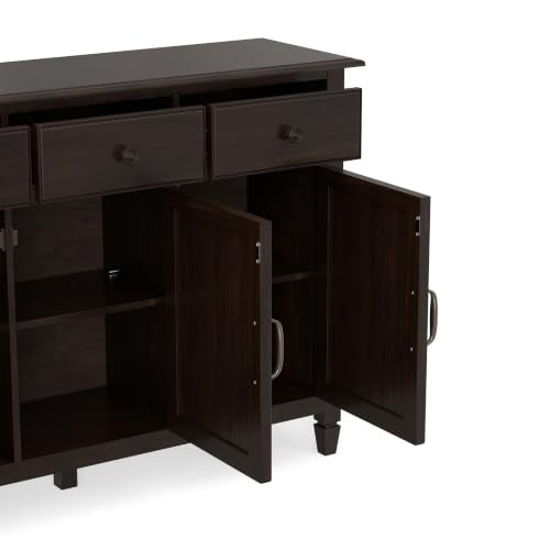 Connaught 51" Solid Wood Cabinet in Chestnut Brown