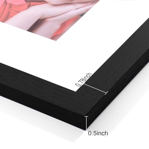 12x12 Picture Frames Set of 9 for Wall Mounting (9 Count)