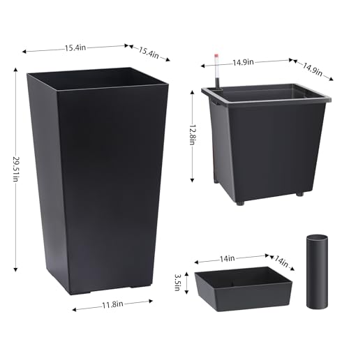 30" Tall Planters Set of 2 (2 Count)