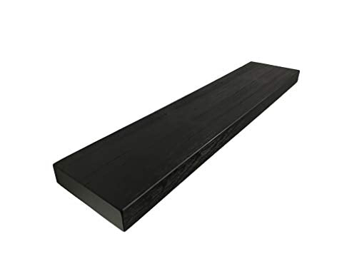 Joel’s Antiques 54 Inch Wooden Floating Shelves for Wall