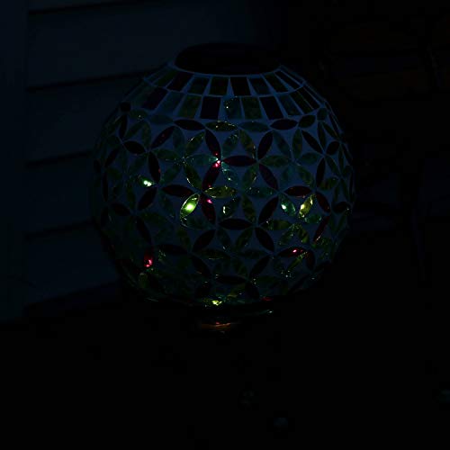 Sunnydaze Solar Gazing Ball for Garden