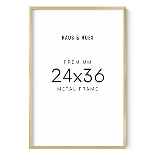 24x36 Gold Poster Frame