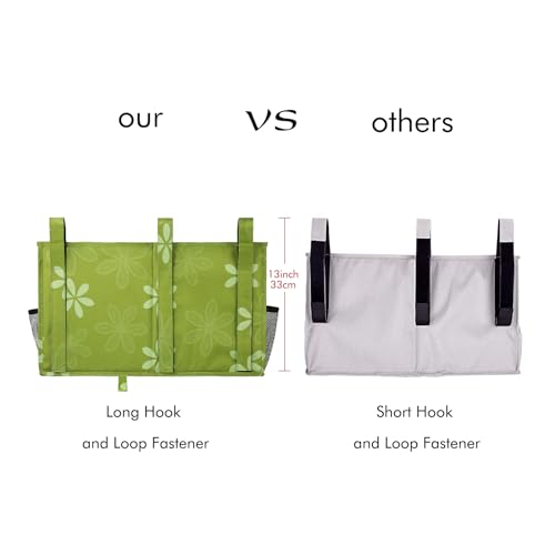 Caddy Hanging Organizer Bedside Storage Bag for Bunk and Hospital Beds