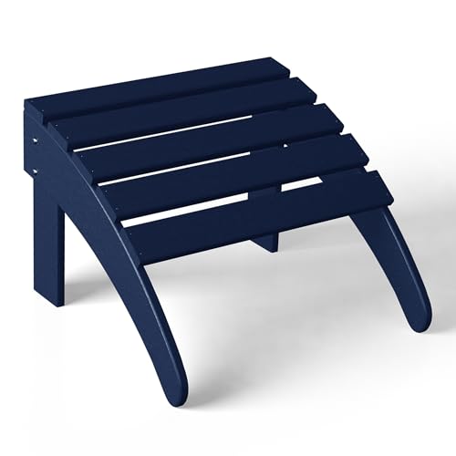 Outdoor Patio Adirondack Ottoman Foot Rest