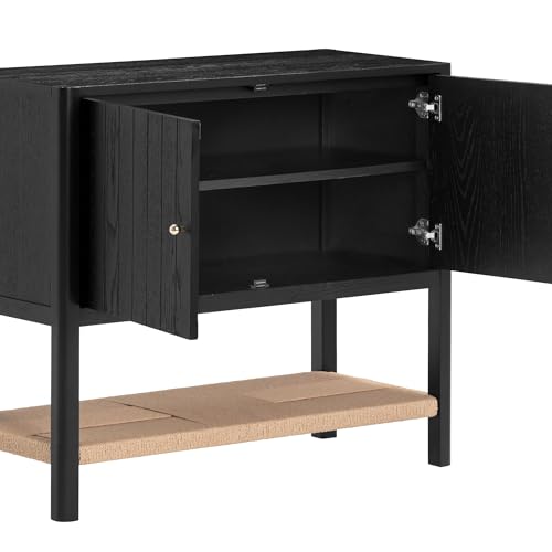 Meads Mid Century Modern Cabinet with Doors