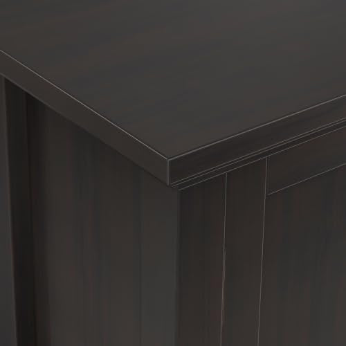 Redmond 32" Wide Solid Wood Cabinet in Hickory Brown