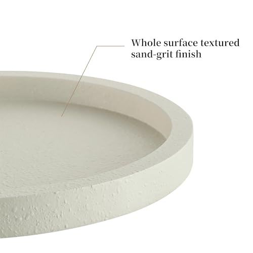 Round Decorative Trays for Modern Coffee Table Decor