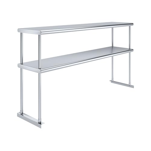 60 Inch Double Tier Overshelf