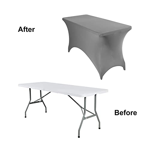 Spandex 4ft Waterproof Table Cover for Party