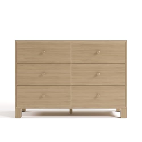 California 6 Drawer Double Dresser