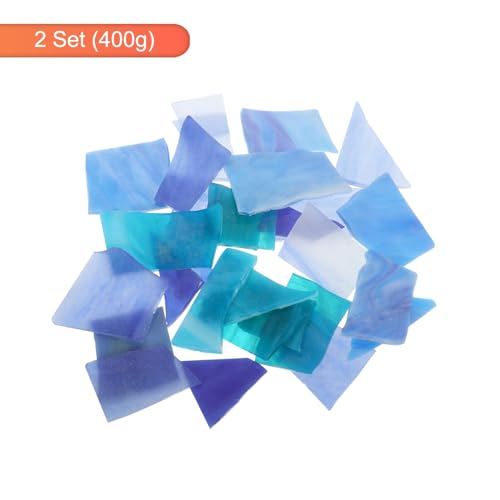 400g Glass Mosaic Tiles for Craft