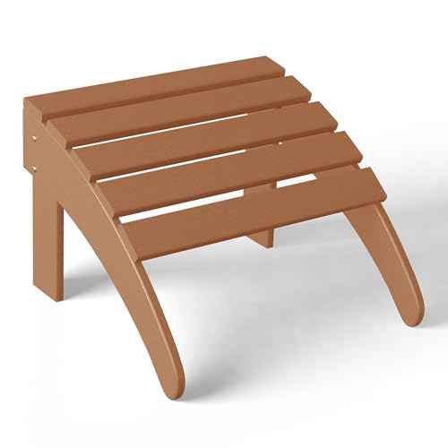 Outdoor Patio Adirondack Ottoman Foot Rest