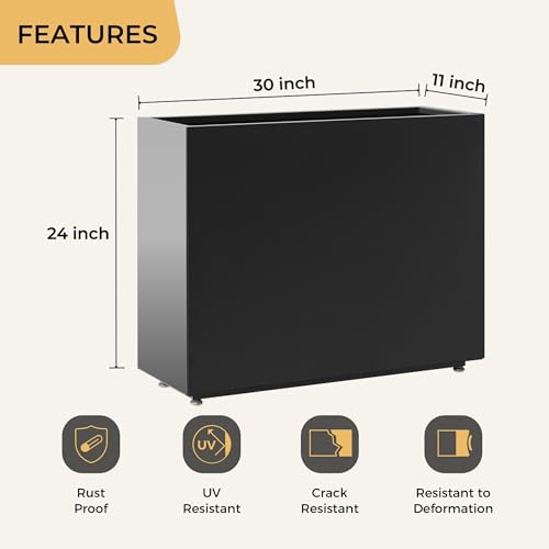 Metal Divider Planter