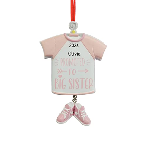 Personalized Sibling Christmas Ornaments 2026