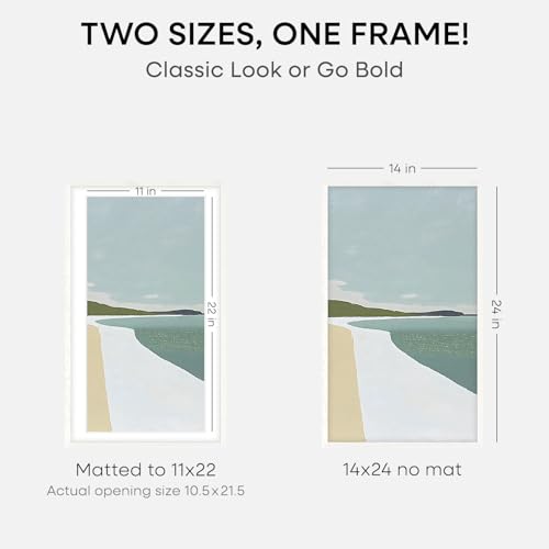 14x24 White Oak Picture Frame