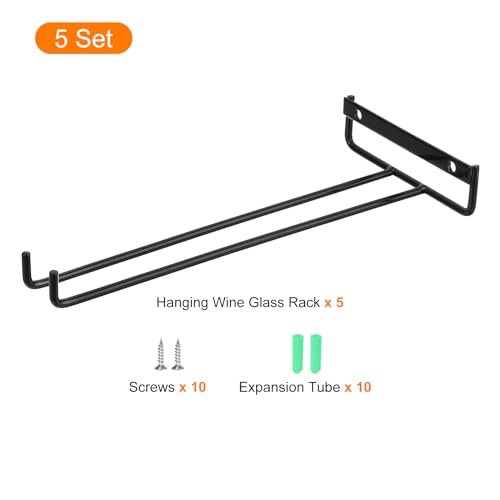 5Pcs Wine Glass Rack (5 Count)