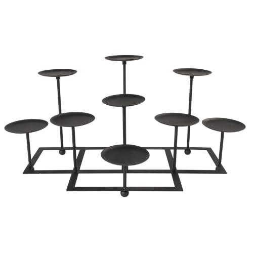 Pillar Fireplace Candle Holder for Inside Fireplace (9 Count)